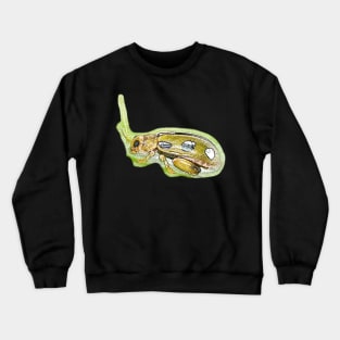 Unique and organic photo of a Yellow flea Beetle Crewneck Sweatshirt